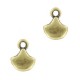 Cymbal ™ DQ metal ending Karavos for Ginko beads - Antique bronze